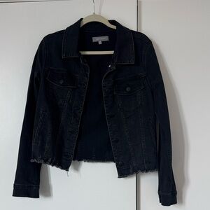 Just USA Women's Black Denim Jacket